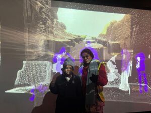 Photo of the launch for Mirror Cities: Into the Earth, Bell Square